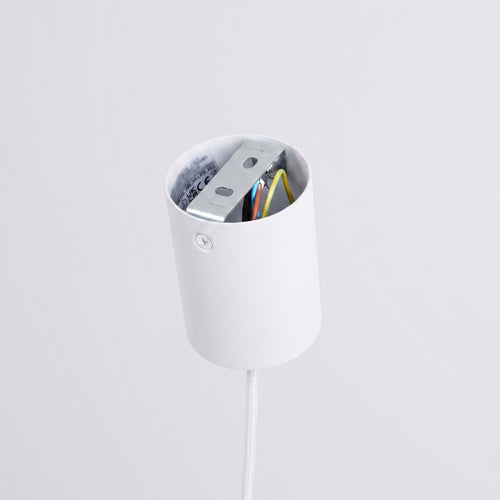Sollux Lighting Hanglamp NOX 40 wit - 40x40x135cm