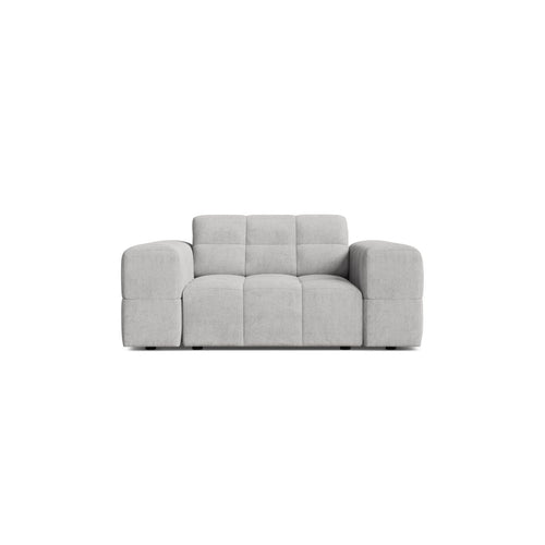 Cosmopolitan Design - Fauteuil Chicago chenille geld - 102x132x78cm