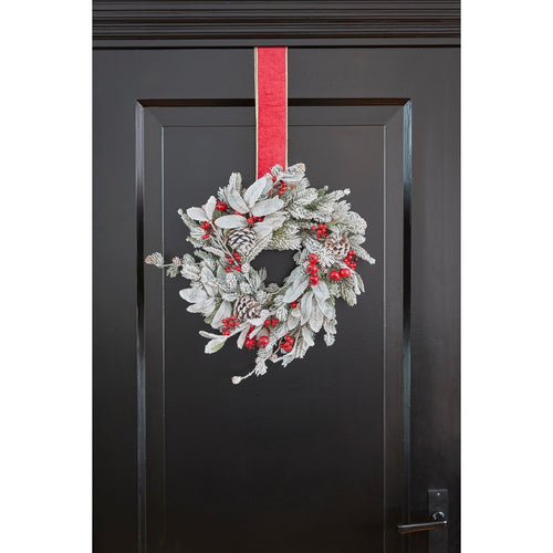 House of Seasons Belfort Kerstkrans - Ø40 cm - Groen