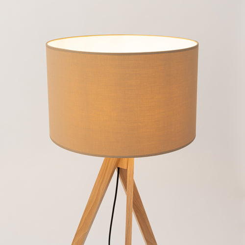 Sollux Lighting Staande lamp NATT beige - 77x77x140cm