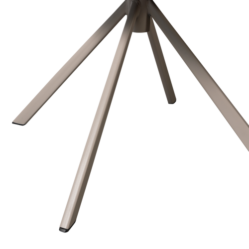 WOOOD eetkamerstoel Femke - Bouclé - Naturel - Set van 6