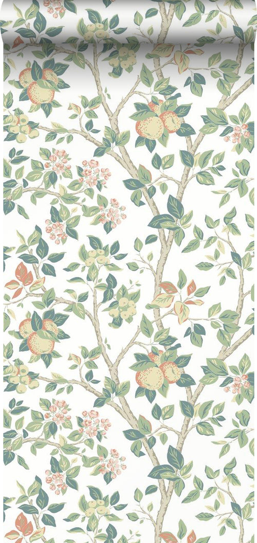 Borastapeter behang bladeren groen - 53 cm x 10.05 m - 660360 - vtwonen shop