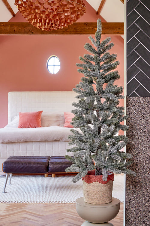 Black Box Trees Nagoya kerstboom groen frosted 212 TIPS - h120xd60cm
