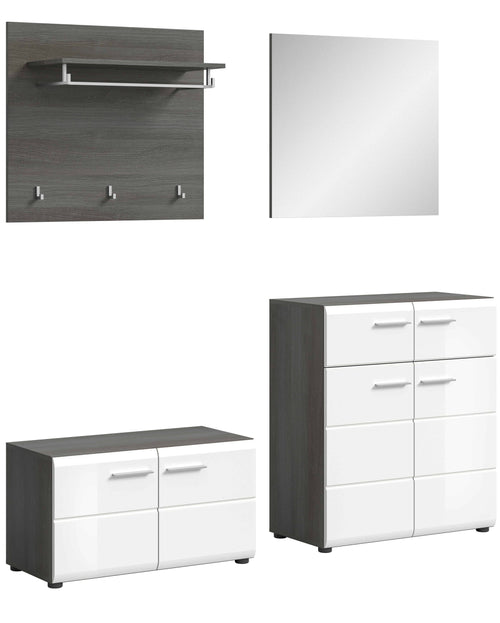 Furnilux Salsa Garderobe / Salsa Entree Meubelset - 192cm x 175cm x 37cm - vtwonen shop