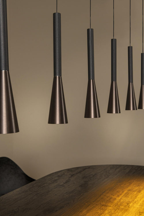 Lucide hanglamp JOAKIM - Geïntegreerde LED - Koffie