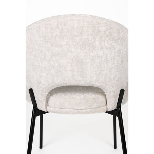 Housecraft Living Dando Eetkamerstoelen Off White - Set van 2 - vtwonen shop