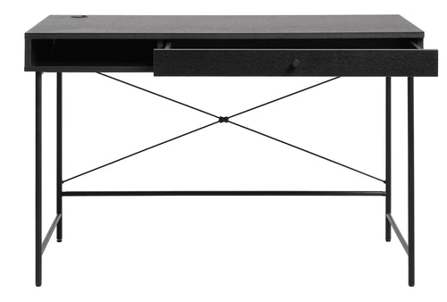 Rebellenclub Bureau Berley - 120 x 60 cm - Zwart
