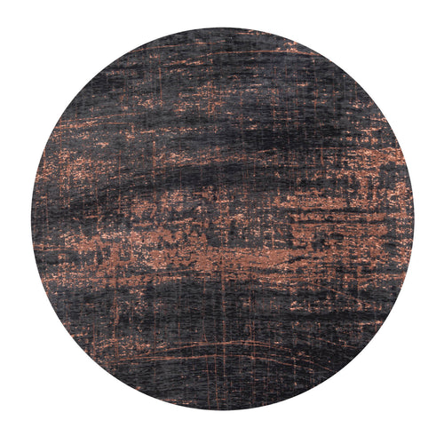 Louis De Poortere binnen & buiten machinewasbaar vloerkleed Mad Men Griff van 70% gerecycled PET - zwart - 290x290cm