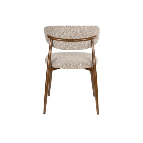 Housecraft Living Noor Eetkamerstoelen Bruin - Set van 6