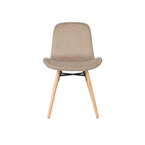 Housecraft Living Lester Eetkamerstoelen Houten poten Bruin - Set van 2 - vtwonen shop
