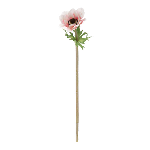 Maxifleur Anemoon Kunstbloem 40cm Roze
