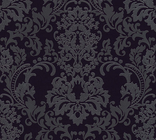 A.S. Création behang barokprint zwart - 53 cm x 10.05 m - AS-361663 - vtwonen shop