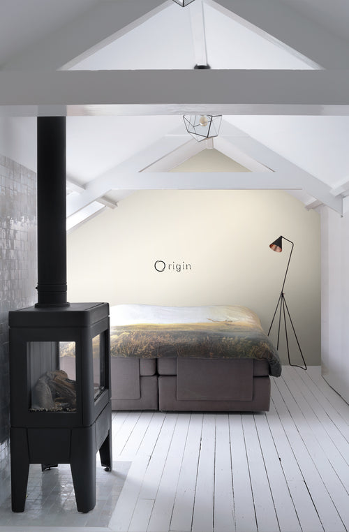 Origin Wallcoverings behang effen crème - 53 cm x 10,05 m - 345703 - vtwonen shop