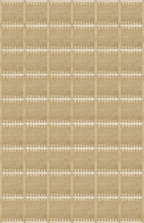 Vloerkleed Layered Lilly Wool Rug Mustard 200x300 cm - vtwonen shop