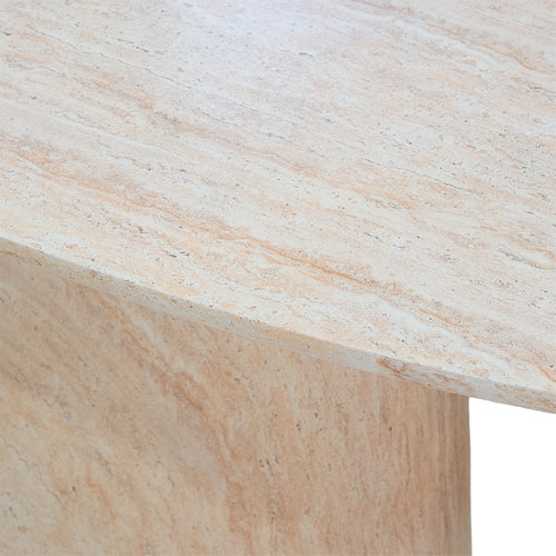 Giga Meubel Tuintafel Myrna - Ovaal - Naturel Travertin - 240x100x74cm