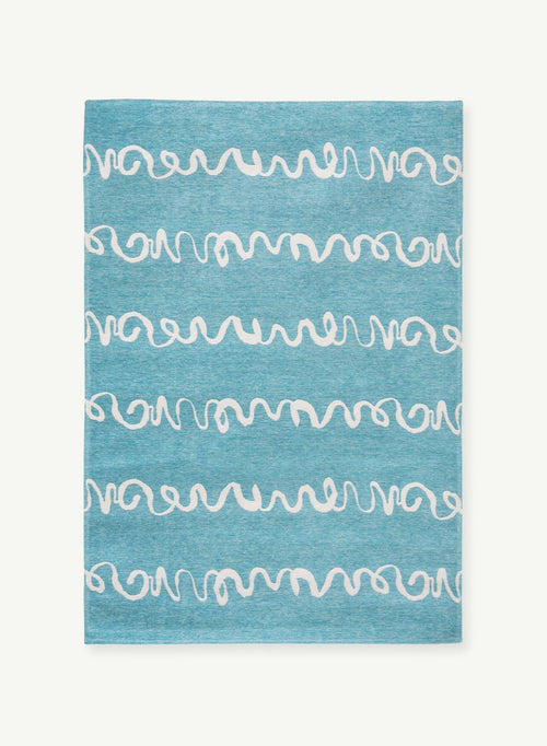 Belavita vloerkleed 8807 108807 - Blauw - 140 x 200 cm