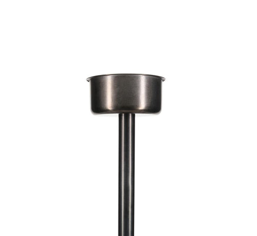 Bonbistro - Champagnekoeler staander 19,5xH62,5cm antique zwart Bar