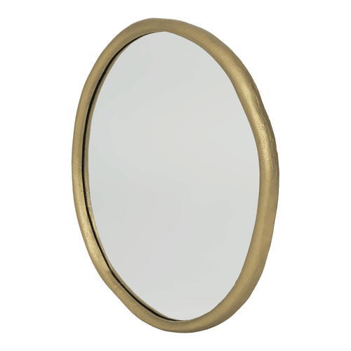 Urban Nature Culture spiegel Rox Brass - Ø 60x2.5 cm - vtwonen shop