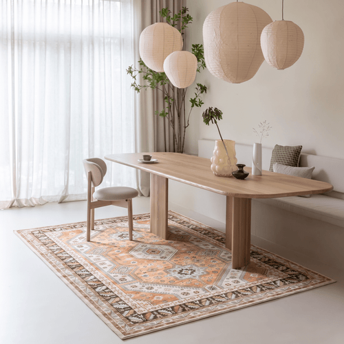 Interieur05 Vintage vloerkleed Medina Lichtroze