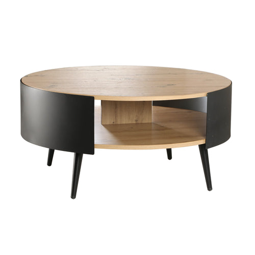 Calicosy - EKLO Salontafel - Eiken - 80x80x39 cm