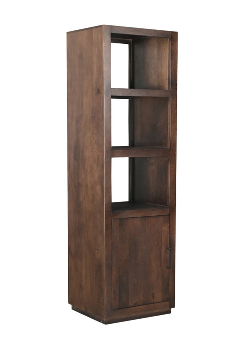 Livingfurn boekenkast Jaxx Brown - 60cm - mangohout