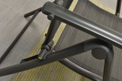 Limone verstelbare fauteuil - carbon black - antraciet - vtwonen shop