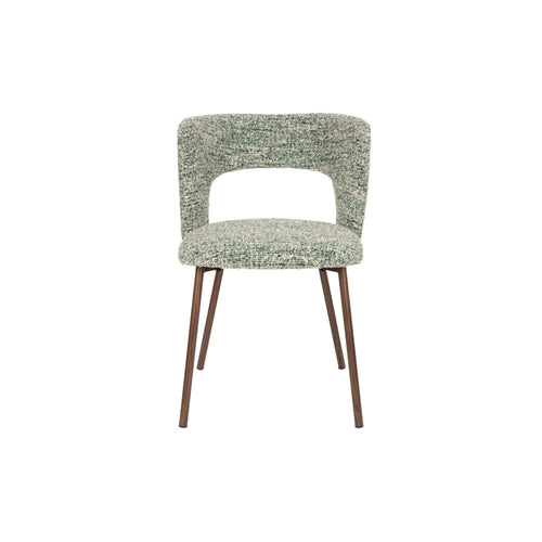 Housecraft Living Chelsea Eetkamerstoelen Groen - Set van 2
