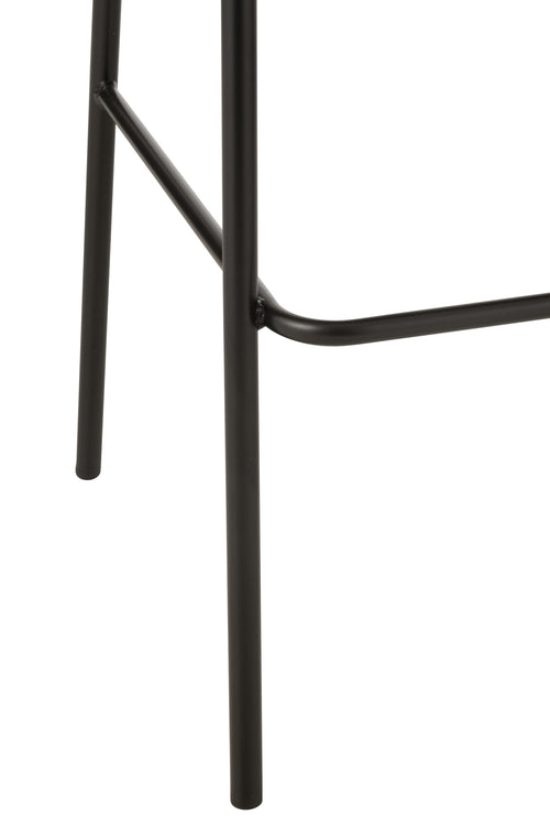 J-Line barstoel Lone - multiplex/metaal - bruin/beige