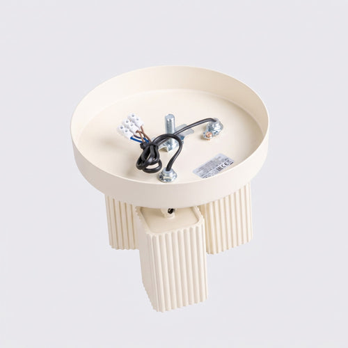 Sollux Lighting Plafondlamp RAYO 3P beige - 20x20x18cm