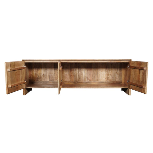 StarFurn Tv-meubel Tense - Rechthoek Naturel Hout - 150x40x50cm