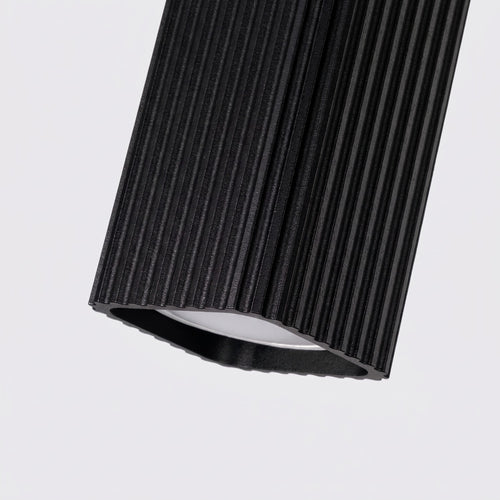 Sollux Lighting Plafondlamp RAYO 6L zwart - 117x6x16,5cm