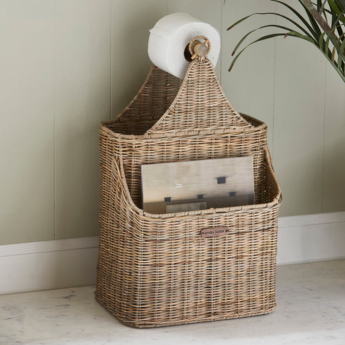 Rivièra Maison RR Mylan Toilet Roll Holder - Rattan Pitriet - Naturel - vtwonen shop