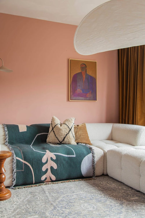 Interieur05 Vintage vloerkleed Ethel Groen/Blauw - 330 x 240 cm