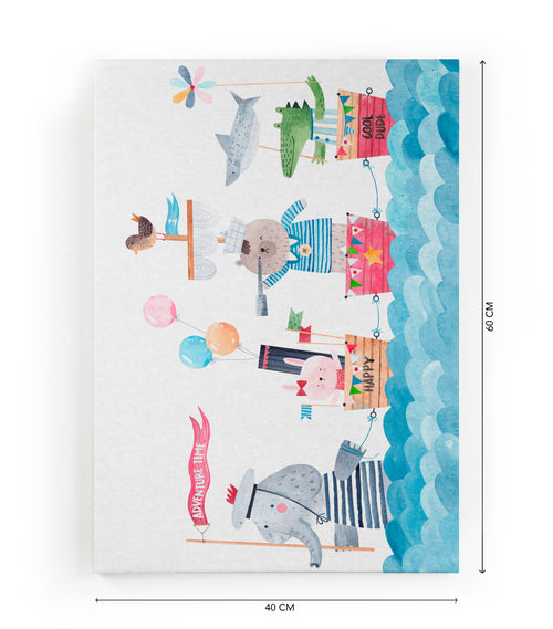 Canvas 60x40 Afdruk Oceaanreis