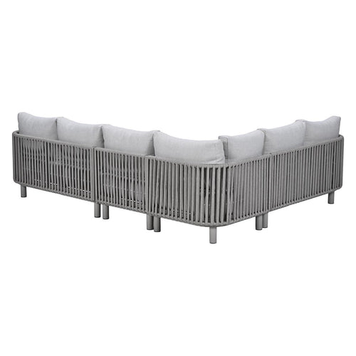 Garden Impressions Loungeset Andong hoek 6-delig - taupe