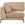 vtwonen elementen bank Couple - Polyester - Zand - Hoek/Poef/Loveseat/Lounge