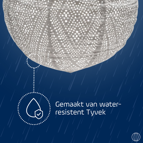 Lumiz solar lampion - dia 30cm - vtwonen shop