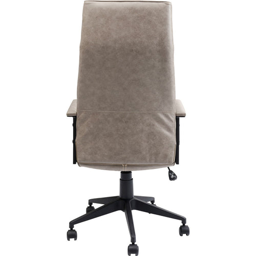 Kare Design Draaibare Bureaustoel Labora hoog taupe - vtwonen shop