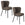 Housecraft Living Guus Eetkamerstoelen Beige - Set van 2