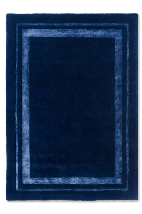 Laagpolig vloerkleed van Laura Ashley | Redbrook Midnight 170x240 - vtwonen shop