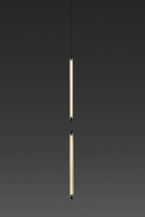 Faro Lumina Lumina 60cm 2L zwarte hanglamp 24W 2200K