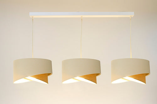 bpskoncept hanglamp Galaxy Line - jute & crème