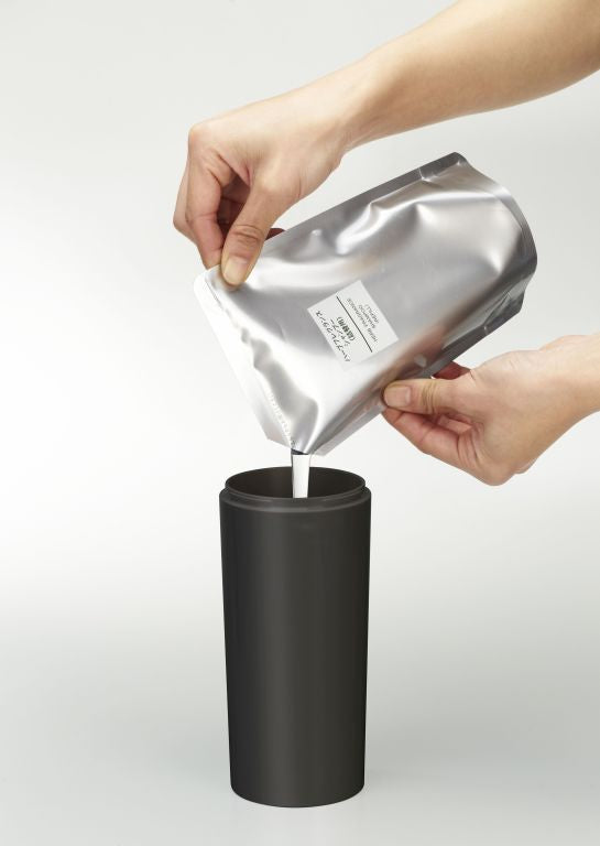 Yamazaki Zeepdispenser - Tower - Zwart – vtwonen shop