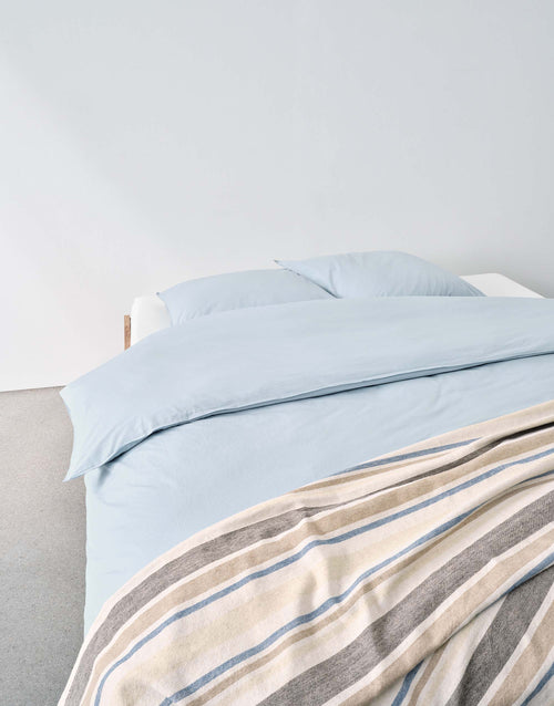 Marc O'Polo Tove dekbedovertrek - Lits-Jumeaux XL – 260x200/220 cm - Powder blue