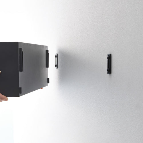 Yamazaki Tower Opbergvak wandmontage - Zwart - vtwonen shop