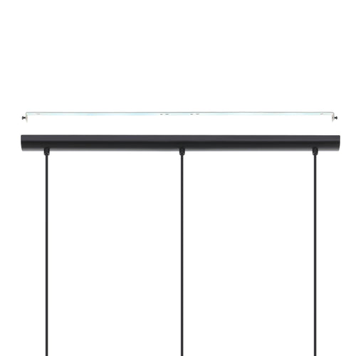 EGLO hanglamp Carlton 1 - e27 - 80,5 cm - zwart/koper - vtwonen shop