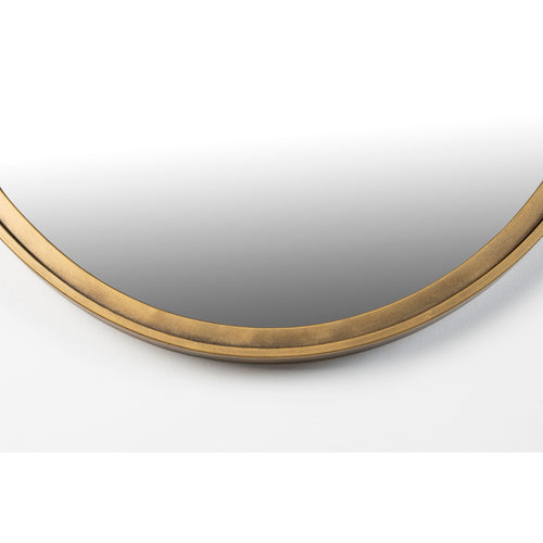 Housecraft Living Matz Spiegel/ Wandspiegel Ovaal 60x80 cm Metaal Goud - vtwonen shop