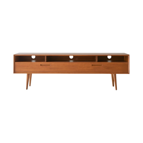 Tikamoon Mahoniehouten tv-meubel 180 cm - Naturel