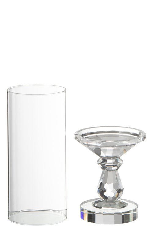 J-Line kaarshouder marie kristal - transparant - small - vtwonen shop