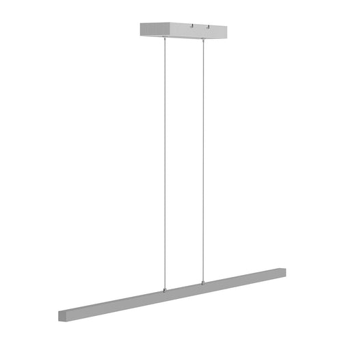 Mexlite hanglamp Danske - 1 lichts - 140x 125 cm - mat chroom - vtwonen shop